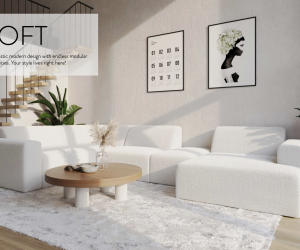 Dīvāns LOFT (Stūra)(Modulārs) Dīvāns LOFT (Stūra)(Modulārs)